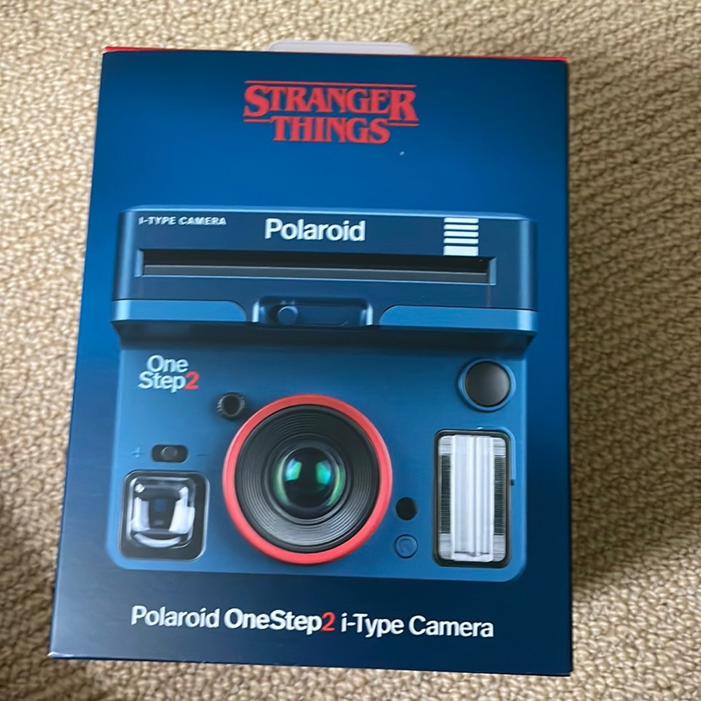 Stranger  things Polaroid one step 2 I-type camera